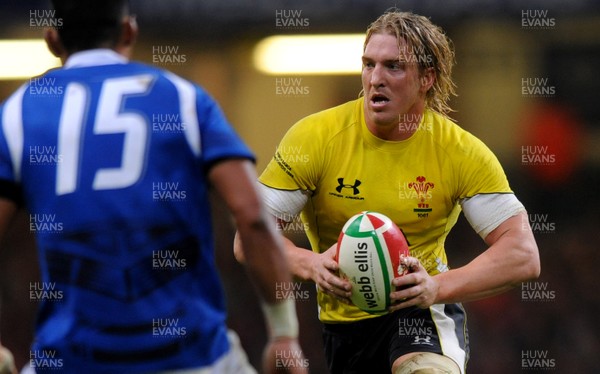 13.11.09 - Wales v Samoa - Invesco Perpetual Series 2009 - Wales' Andy Powell. 
