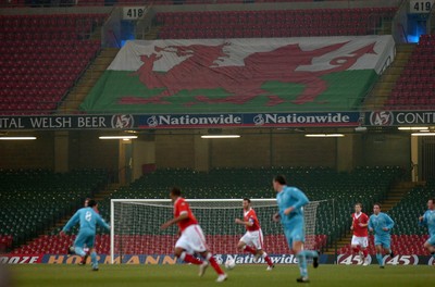 28.03.07 - Wales v San Marino - UEFA Euro 2008 Qualifying Group D - a genera view of the Millennium Stadium 