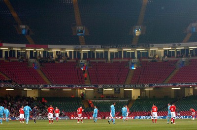 28.03.07 - Wales v San Marino - UEFA Euro 2008 Qualifying Group D - a genera view of the Millennium Stadium 