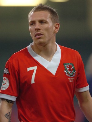 28.03.07 - Wales v San Marino - UEFA Euro 2008 Qualifying Group D - Wales' Craig Bellamy 