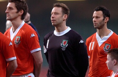 28.03.07 - Wales v San Marino - UEFA Euro 2008 Qualifying Group D - Wales' Danny Coyne 