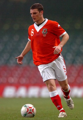 28.03.07 - Wales v San Marino - UEFA Euro 2008 Qualifying Group D - Wales' Jason Koumas 