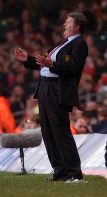 28.03.07 - Euro 2008 Qualifier Wales v San Marino Wales' manager John Toshack 