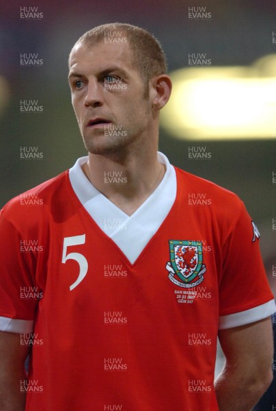 28.03.07 - Wales v San Marino - UEFA Euro 2008 Qualifying Group D - Wales' Steve Evans 