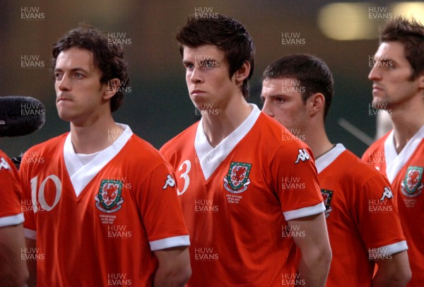 28.03.07 - Wales v San Marino - UEFA Euro 2008 Qualifying Group D - Wales' Gareth Bale 
