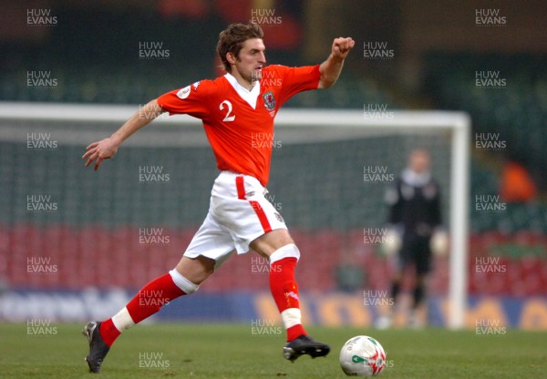 28.03.07 - Wales v San Marino - UEFA Euro 2008 Qualifying Group D - Wales' Sam Ricketts 