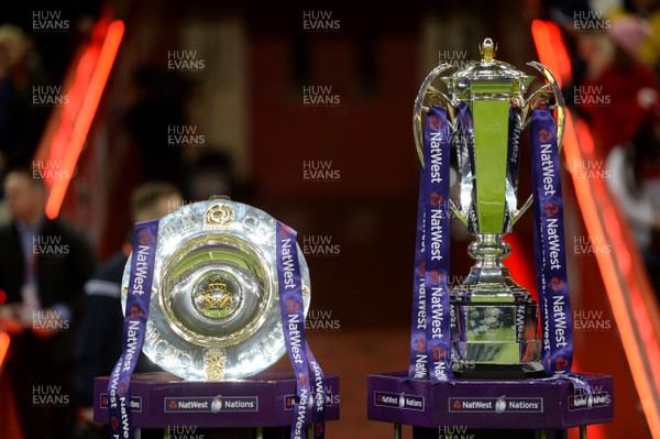 030218 - Wales v Scotland - NatWest 6 Nations 2018 - Tripple Crown and 6 Nations Trophy