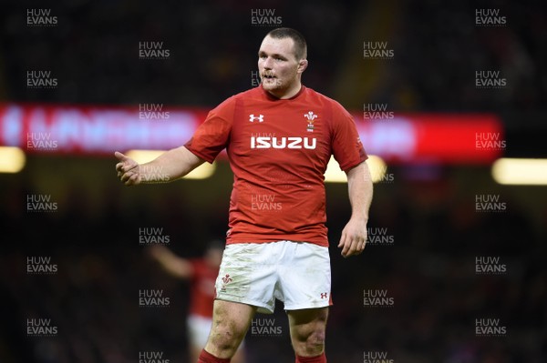 030218 - Wales v Scotland - NatWest 6 Nations 2018 - Ken Owens of Wales
