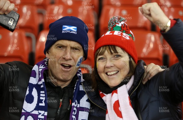 030218 - Wales v Scotland - Natwest 6 Nations - fans