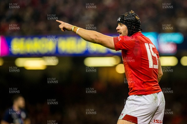 031118 - Wales v Scotland, Under Armour Series - Leigh Halfpenny of Wales reacts during the game 