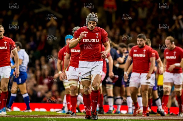 031118 - Wales v Scotland, Under Armour Series - Jonathan Davies of Wales 