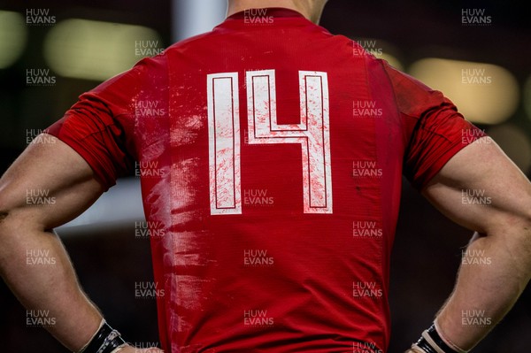 031118 - Wales v Scotland, Under Armour Series - George North of Wales 