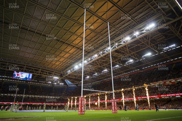 031118 - Wales v Scotland - Under Armour Series - General View of Principality Stadium