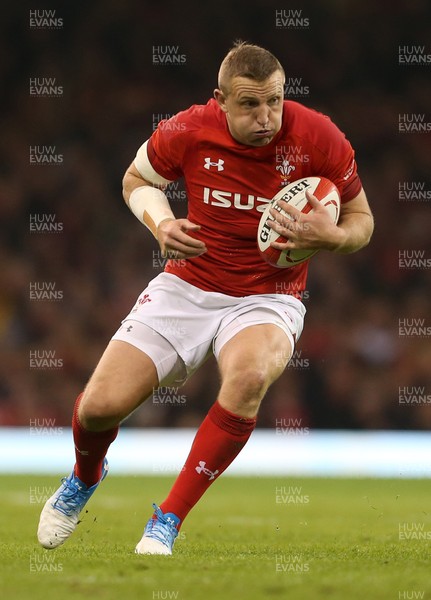031118 - Wales v Scotland - Under Armour Series - Hadleigh Parkes of Wales