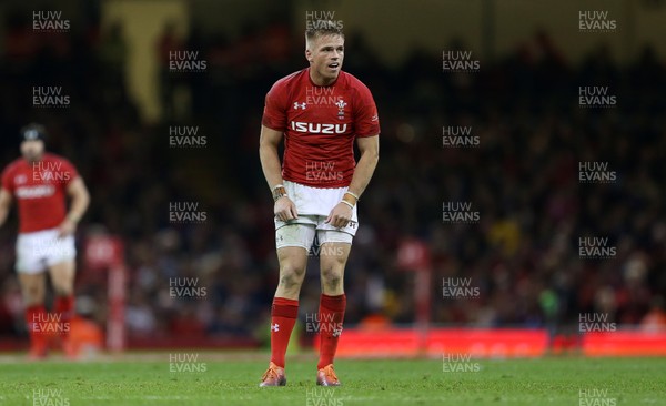 031118 - Wales v Scotland - Under Armour Series - Gareth Anscombe of Wales