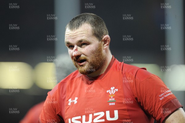 031118 - Wales v Scotland - Under Armour Series - Ken Owens of Wales 