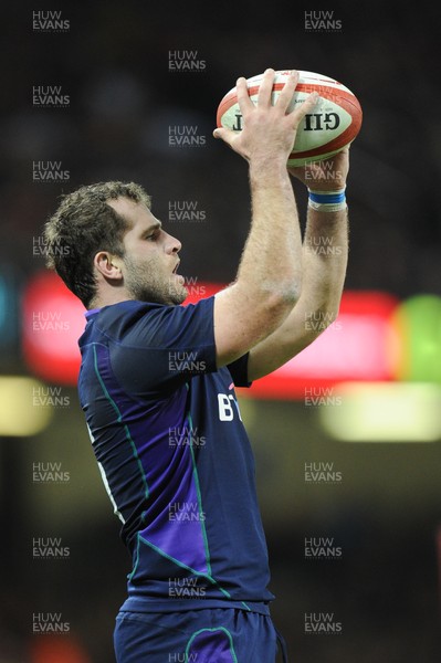 031118 - Wales v Scotland - Under Armour Series - Fraser Brown of Scotland 