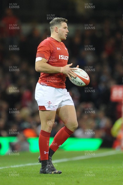 031118 - Wales v Scotland - Under Armour Series - Elliot Dee of Wales 