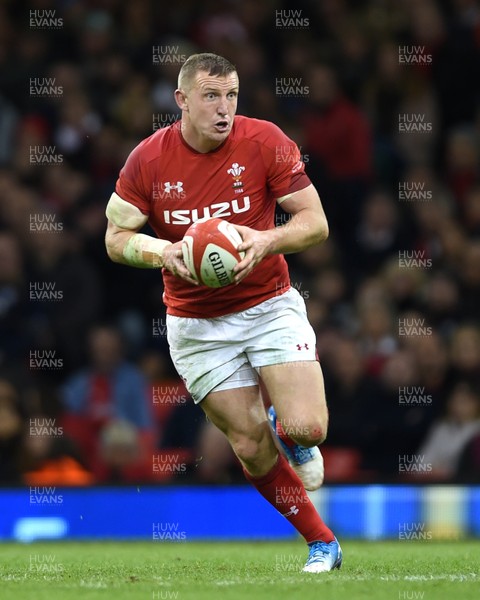 031118 - Wales v Scotland - Under Armour Series - Hadleigh Parkes of Wales