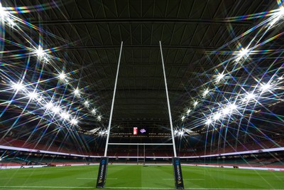 110426 - Wales v Scotland, Guinness Women’s 6 Nations - A general view of the Principality Stadium ahead of the match