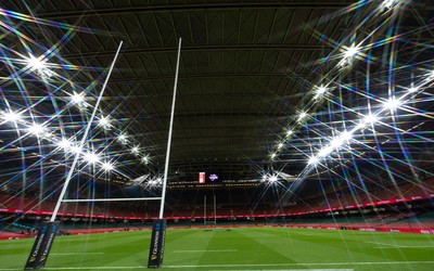 110426 - Wales v Scotland, Guinness Women’s 6 Nations - A general view of the Principality Stadium ahead of the match