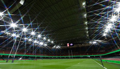 110426 - Wales v Scotland, Guinness Women’s 6 Nations - A general view of the Principality Stadium ahead of the match