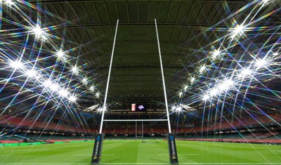 110426 - Wales v Scotland, Guinness Women’s 6 Nations - A general view of the Principality Stadium ahead of the match