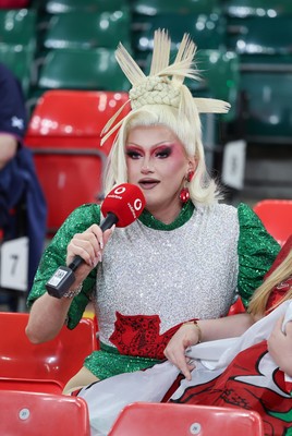 110426 - Wales v Scotland, Guinness Women’s 6 Nations - Catrin Feelings at the Principality Stadium