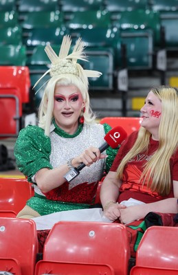 110426 - Wales v Scotland, Guinness Women’s 6 Nations - Catrin Feelings at the Principality Stadium