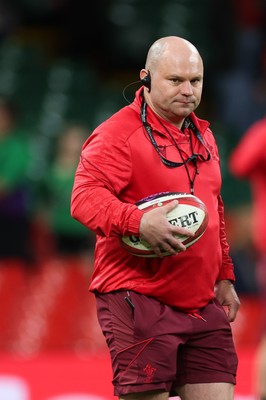 110426 - Wales v Scotland, Guinness Women’s 6 Nations - Sean Lynn, Wales Women head coach