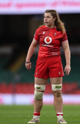 110426 - Wales v Scotland, Guinness Women’s 6 Nations - Kate Williams of Wales