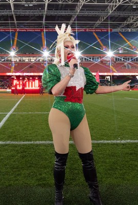 110426 - Wales v Scotland, Guinness Women’s 6 Nations - Catrin Feelings at the Principality Stadium