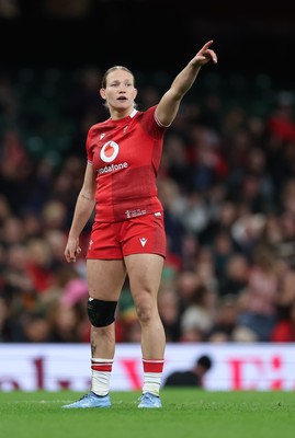 110426 - Wales v Scotland, Guinness Women’s 6 Nations - Carys Cox of Wales