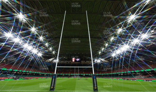 110426 - Wales v Scotland, Guinness Women’s 6 Nations - A general view of the Principality Stadium ahead of the match