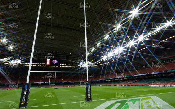 110426 - Wales v Scotland, Guinness Women’s 6 Nations - A general view of the Principality Stadium ahead of the match