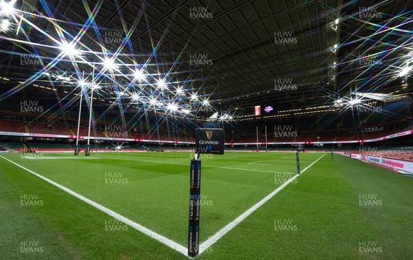 110426 - Wales v Scotland, Guinness Women’s 6 Nations - A general view of the Principality Stadium ahead of the match