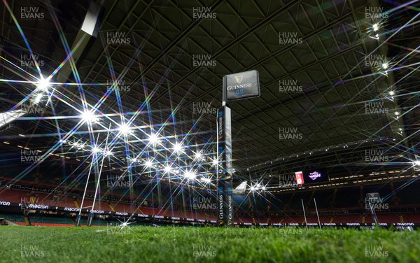110426 - Wales v Scotland, Guinness Women’s 6 Nations - A general view of the Principality Stadium ahead of the match