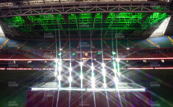 110426 - Wales v Scotland, Guinness Women’s 6 Nations - Half time performance with DJ Kay Russant