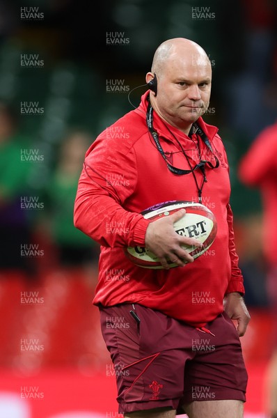 110426 - Wales v Scotland, Guinness Women’s 6 Nations - Sean Lynn, Wales Women head coach