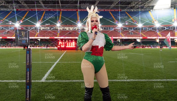 110426 - Wales v Scotland, Guinness Women’s 6 Nations - Catrin Feelings at the Principality Stadium