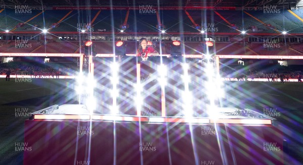 110426 - Wales v Scotland, Guinness Women’s 6 Nations - Half time show with DJ Kay Russant