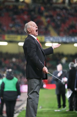 120212 - Wales v Scotland - RBS 6 Nations -Dr Haydn James conducts