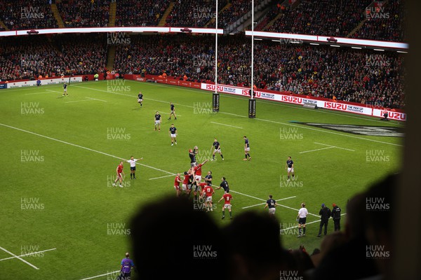 120222 - Wales v Scotland - Guinness Six Nations Championship - General View with full crowds in the Principality Stadium