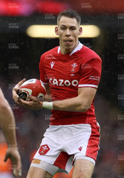 120222 - Wales v Scotland - Guinness Six Nations Championship - Liam Williams of Wales
