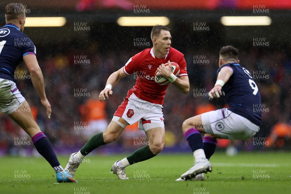 120222 - Wales v Scotland - Guinness Six Nations Championship - Liam Williams of Wales