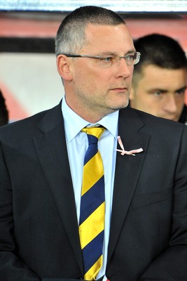 121012 - Wales v Scotland - FIFA 2014 World Cup Qualifying Campaign - Scotland managr Craig Levein