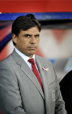 121012 - Wales v Scotland - FIFA 2014 World Cup Qualifying Campaign - Chris Coleman, manager of Wales