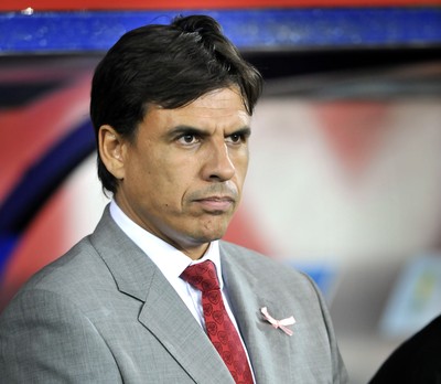 121012 - Wales v Scotland - FIFA 2014 World Cup Qualifying Campaign - Chris Coleman, manager of Wales