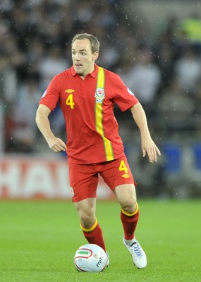 121012 - Wales v Scotland - FIFA 2014 World Cup Qualifying Campaign - James Vaughan of Wales