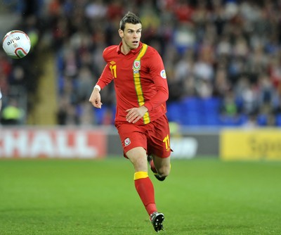 121012 - Wales v Scotland - FIFA 2014 World Cup Qualifying Campaign - Gareth Bale of Wales